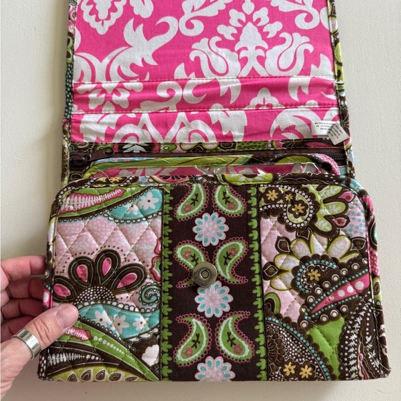 Multicolor Paisley Women's travel jewelry case - Picture 3 of 9